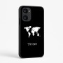 כיסוי בעיצוב אישי עם השם שלך לדגם - Realme 15x 5G בעיצוב מפת העולם