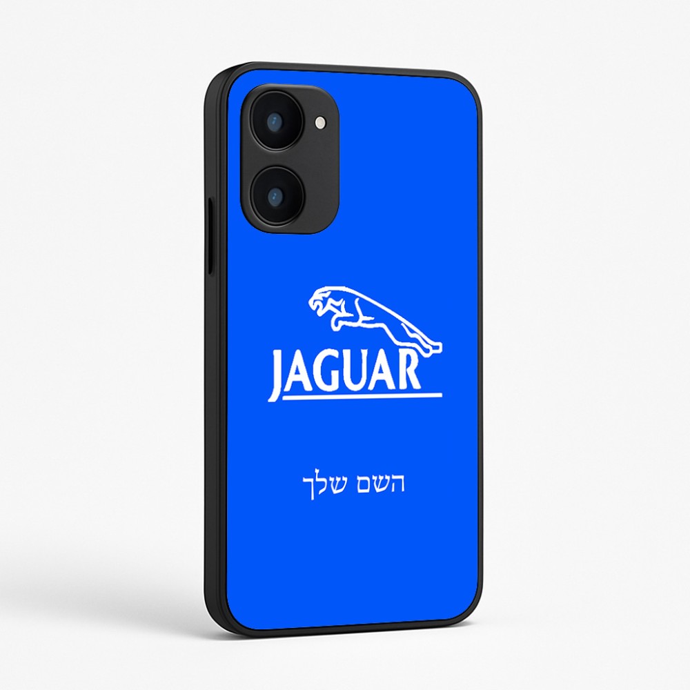 כיסוי בעיצוב אישי עם השם שלך לדגם - Realme 15x 5G בעיצוב יגואר