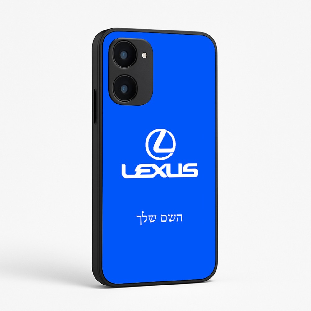 כיסוי בעיצוב אישי עם השם שלך לדגם - Realme 15x 5G בעיצוב לקסוס