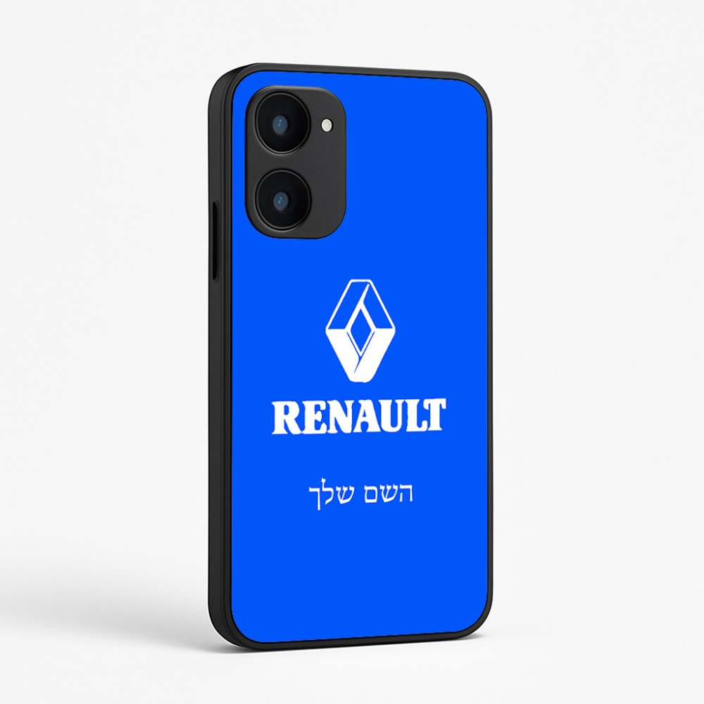 כיסוי בעיצוב אישי עם השם שלך לדגם - Realme 15x 5G בעיצוב רנו