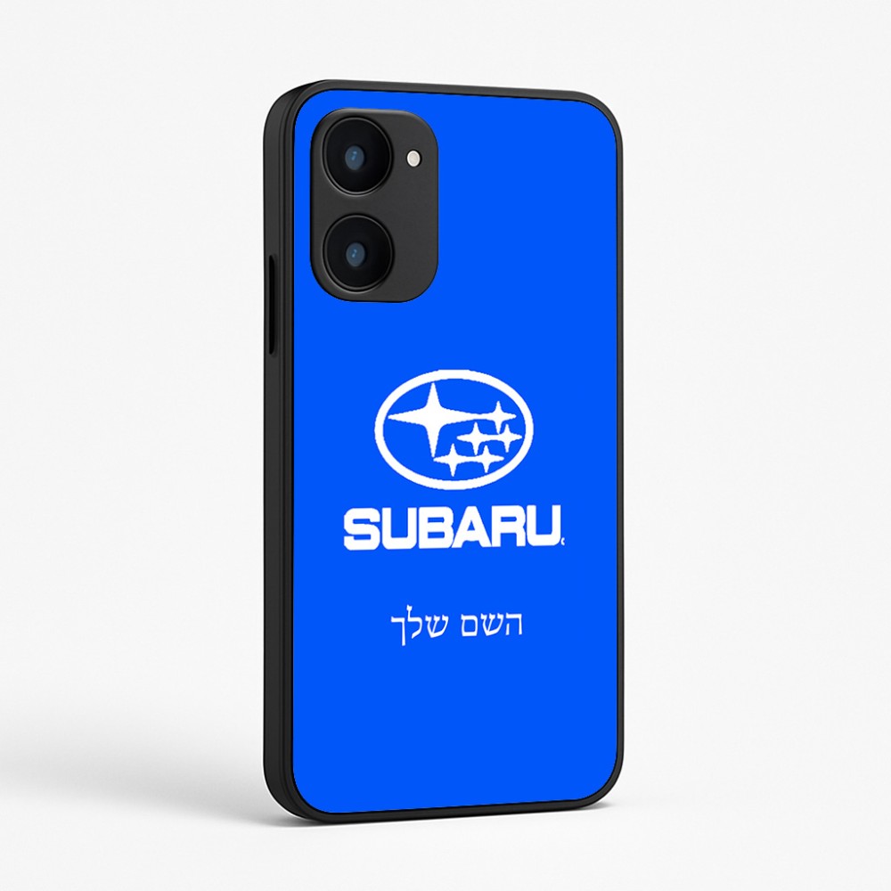 כיסוי בעיצוב אישי עם השם שלך לדגם - Realme 15x 5G בעיצוב סובארו