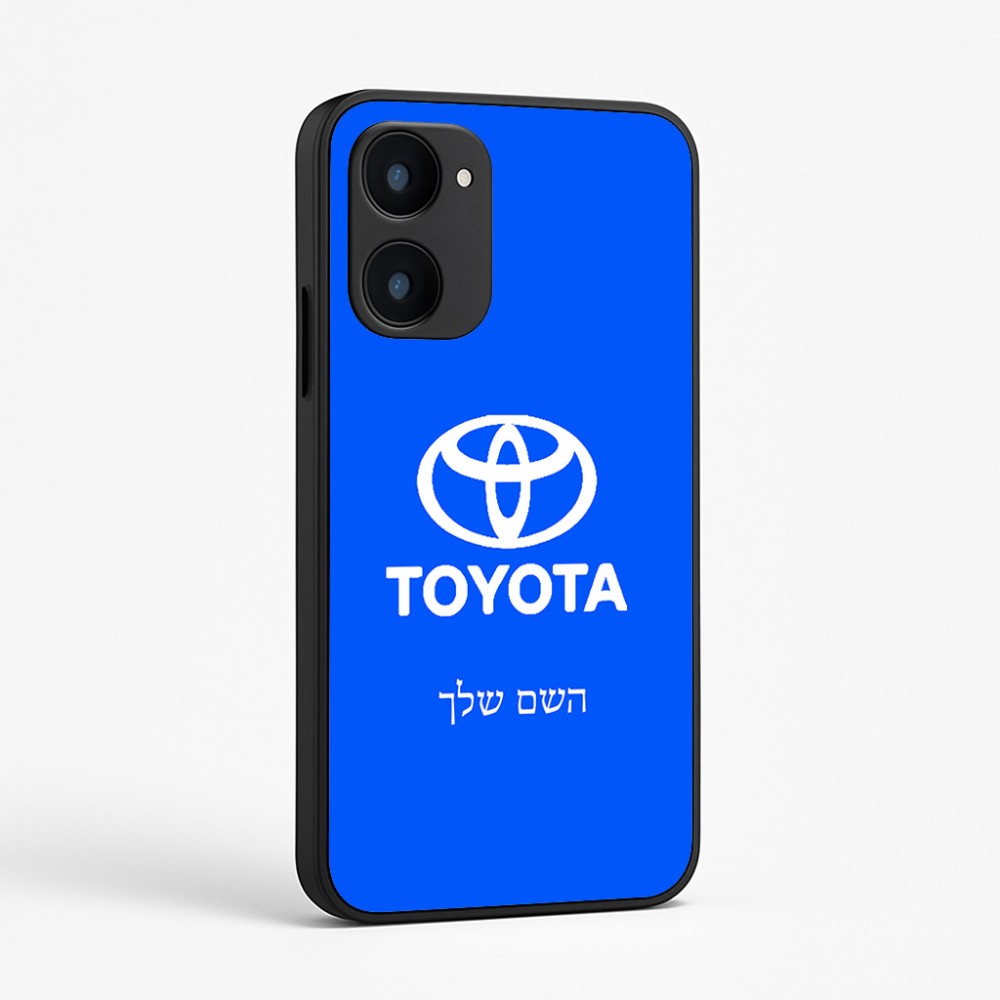 כיסוי בעיצוב אישי עם השם שלך לדגם - Realme 15x 5G בעיצוב טויוטה