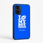 כיסוי בעיצוב אישי עם השם שלך לדגם - Realme 15x 5G בעיצוב נשקי את חבר שלי