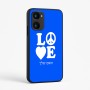 כיסוי בעיצוב אישי עם השם שלך לדגם - Realme 15x 5G בעיצוב אהבה