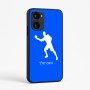 כיסוי בעיצוב אישי עם השם שלך לדגם - Realme 15x 5G בעיצוב שחקן פינג פונג