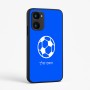 כיסוי בעיצוב אישי עם השם שלך לדגם - Realme 15x 5G בעיצוב כדורגל כדור כדורגל