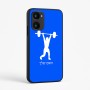 כיסוי בעיצוב אישי עם השם שלך לדגם - Realme 15x 5G בעיצוב הרמת משקולות