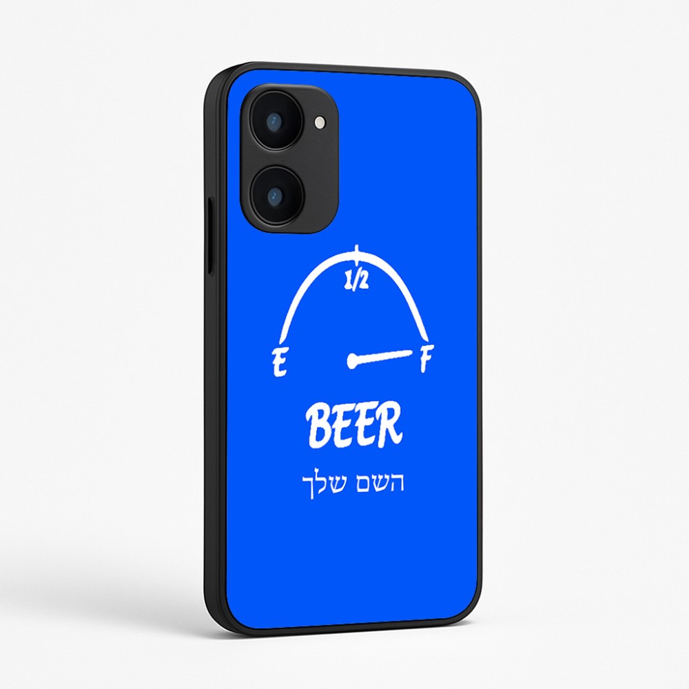 כיסוי בעיצוב אישי עם השם שלך לדגם - Realme 15x 5G בעיצוב מיכל של בירה