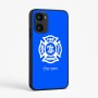 כיסוי בעיצוב אישי עם השם שלך לדגם - Realme 15x 5G בעיצוב כבאי - תגית