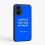 כיסוי בעיצוב אישי עם השם שלך לדגם - Realme 15x 5G בעיצוב האלפבית היווני