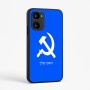כיסוי בעיצוב אישי עם השם שלך לדגם - Realme 15x 5G בעיצוב פטיש ומגל