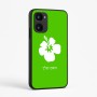 כיסוי בעיצוב אישי עם השם שלך לדגם - Realme 15x 5G בעיצוב פרח היביסקוס