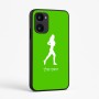 כיסוי בעיצוב אישי עם השם שלך לדגם - Realme 15x 5G בעיצוב רץ רץ אישה