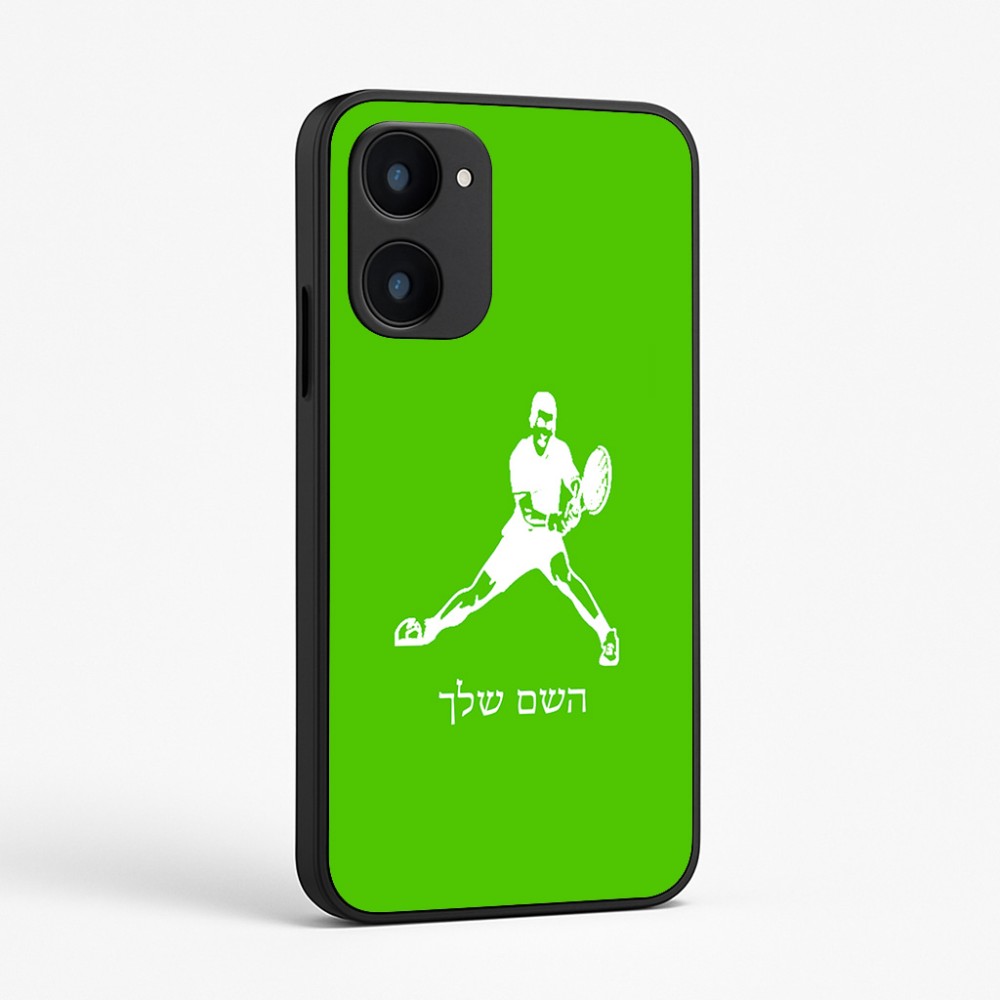 כיסוי בעיצוב אישי עם השם שלך לדגם - Realme 15x 5G בעיצוב שחקן טניס