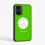 כיסוי בעיצוב אישי עם השם שלך לדגם - Realme 15x 5G בעיצוב כדור כדורעף