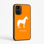 כיסוי בעיצוב אישי עם השם שלך לדגם - Realme 15x 5G בעיצוב סוס