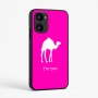 כיסוי בעיצוב אישי עם השם שלך לדגם - Realme 15x 5G בעיצוב גמל