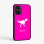 כיסוי בעיצוב אישי עם השם שלך לדגם - Realme 15x 5G בעיצוב דינוזאור