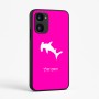 כיסוי בעיצוב אישי עם השם שלך לדגם - Realme 15x 5G בעיצוב כריש ראש פטיש