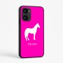 כיסוי בעיצוב אישי עם השם שלך לדגם - Realme 15x 5G בעיצוב סוס
