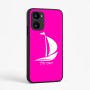 כיסוי בעיצוב אישי עם השם שלך לדגם - Realme 15x 5G בעיצוב סירה