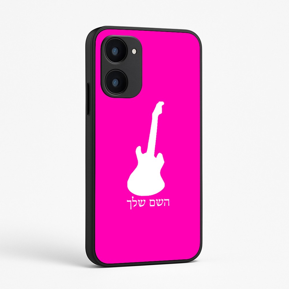 כיסוי בעיצוב אישי עם השם שלך לדגם - Realme 15x 5G בעיצוב גיטרה