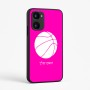 כיסוי בעיצוב אישי עם השם שלך לדגם - Realme 15x 5G בעיצוב כדורסל