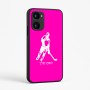 כיסוי בעיצוב אישי עם השם שלך לדגם - Realme 15x 5G בעיצוב שחקן הוקי