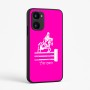כיסוי בעיצוב אישי עם השם שלך לדגם - Realme 15x 5G בעיצוב רוכב סוסים