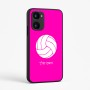 כיסוי בעיצוב אישי עם השם שלך לדגם - Realme 15x 5G בעיצוב כדור כדורעף