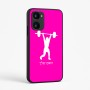 כיסוי בעיצוב אישי עם השם שלך לדגם - Realme 15x 5G בעיצוב הרמת משקולות