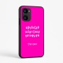 כיסוי בעיצוב אישי עם השם שלך לדגם - Realme 15x 5G בעיצוב האלפבית היווני