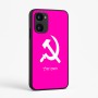 כיסוי בעיצוב אישי עם השם שלך לדגם - Realme 15x 5G בעיצוב פטיש ומגל