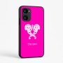 כיסוי בעיצוב אישי עם השם שלך לדגם - Realme 15x 5G בעיצוב פרחי קרן