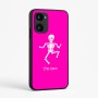 כיסוי בעיצוב אישי עם השם שלך לדגם - Realme 15x 5G בעיצוב סקלטון