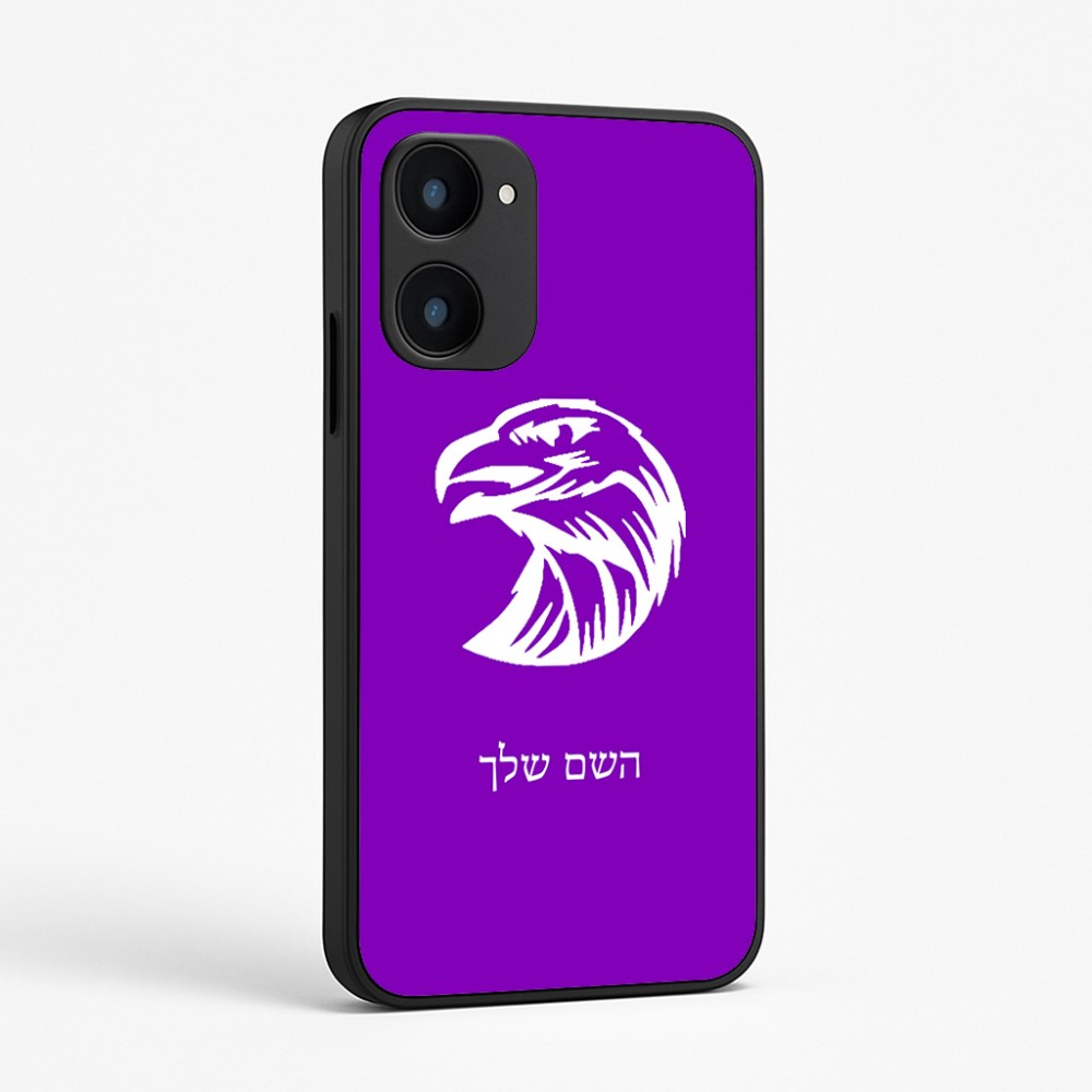כיסוי בעיצוב אישי עם השם שלך לדגם - Realme 15x 5G בעיצוב ראש נשר