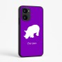 כיסוי בעיצוב אישי עם השם שלך לדגם - Realme 15x 5G בעיצוב קרנף