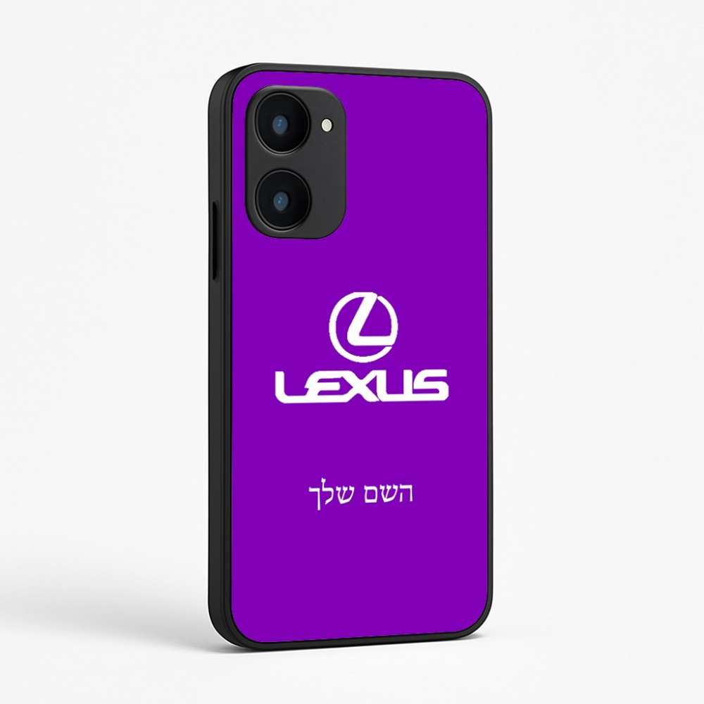 כיסוי בעיצוב אישי עם השם שלך לדגם - Realme 15x 5G בעיצוב לקסוס