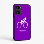 כיסוי בעיצוב אישי עם השם שלך לדגם - Realme 15x 5G בעיצוב אופניים אולימפיים