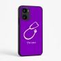 כיסוי בעיצוב אישי עם השם שלך לדגם - Realme 15x 5G בעיצוב סטטוסקופ רופא