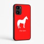 כיסוי בעיצוב אישי עם השם שלך לדגם - Realme 15x 5G בעיצוב סוס