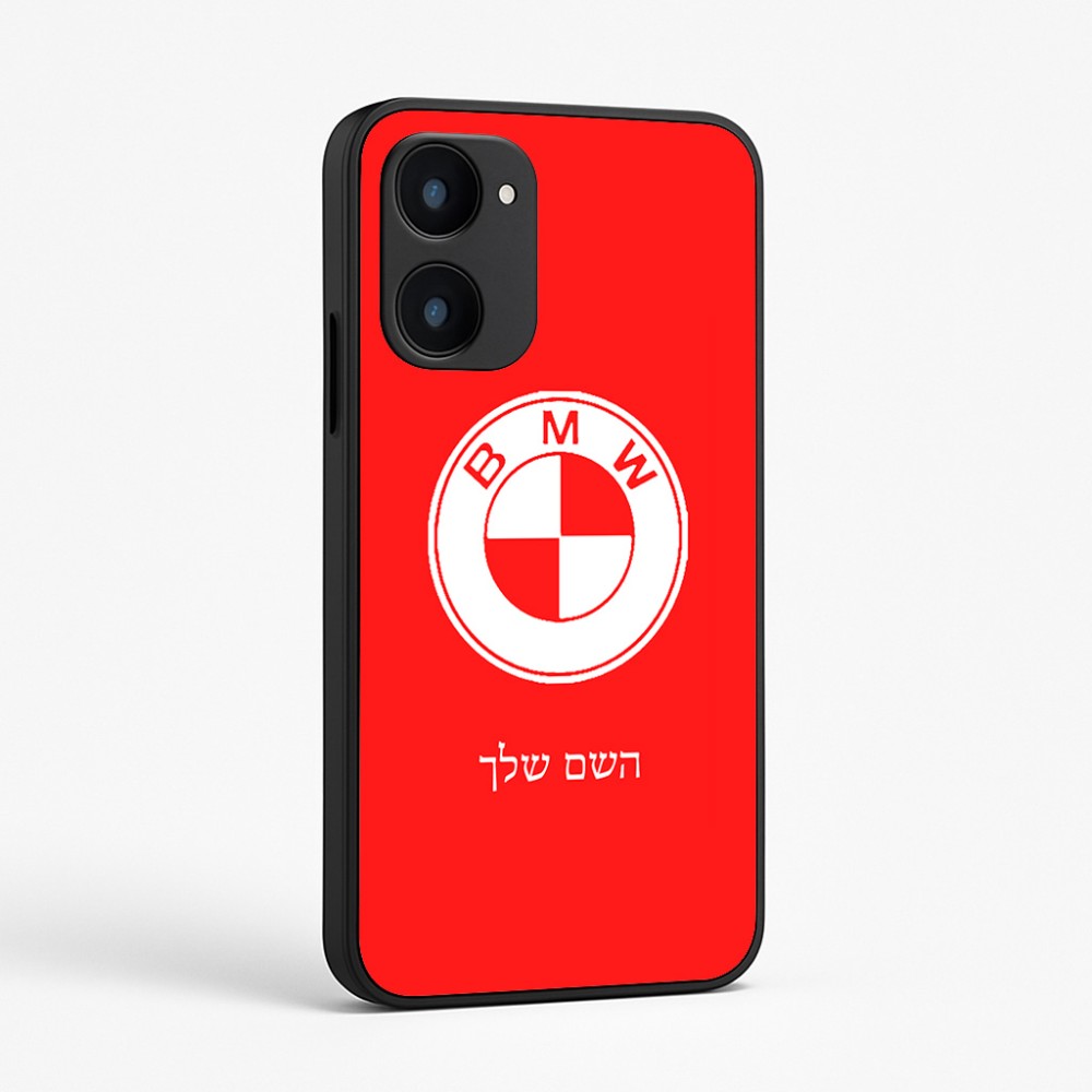 כיסוי בעיצוב אישי עם השם שלך לדגם - Realme 15x 5G בעיצוב ב.מ.וו