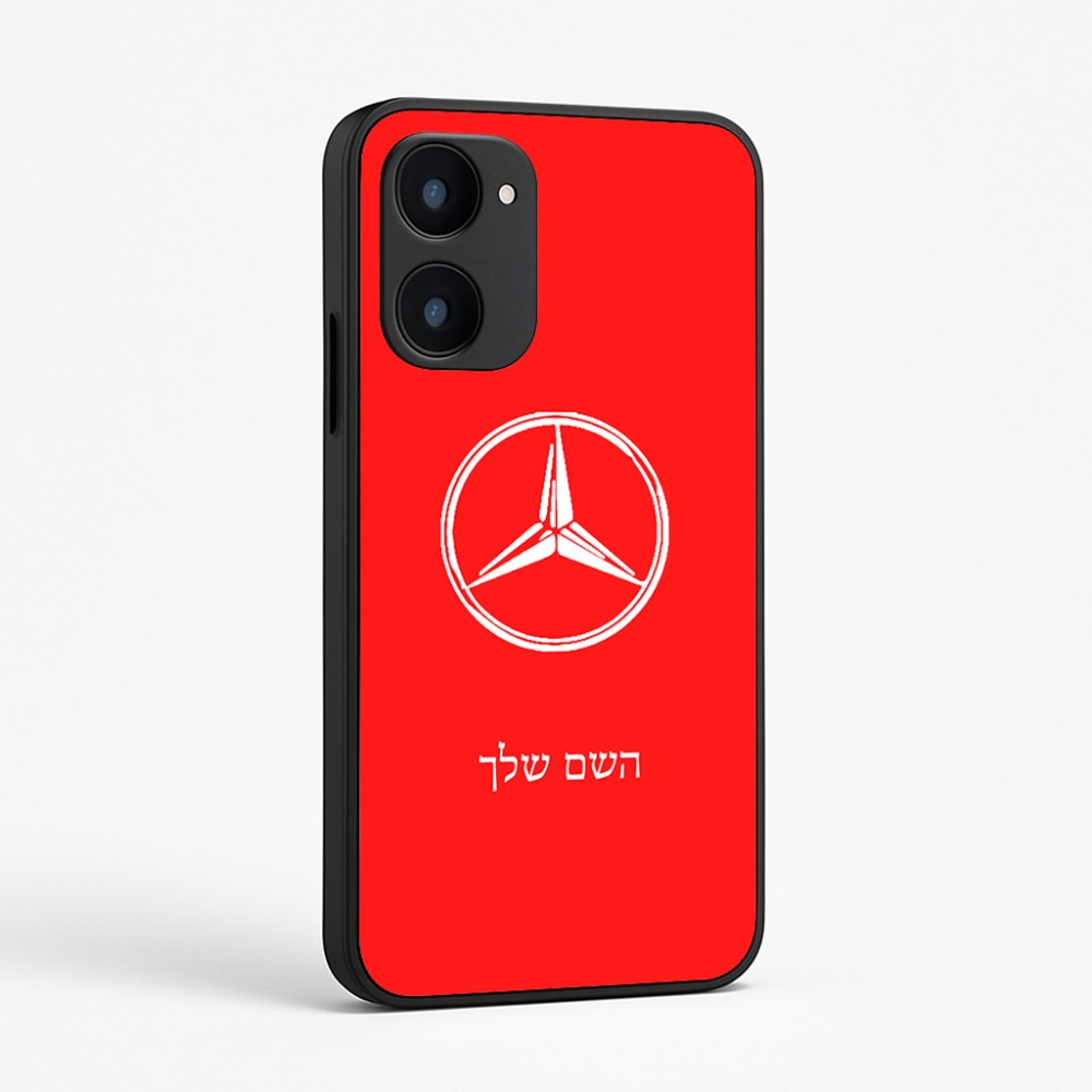 כיסוי בעיצוב אישי עם השם שלך לדגם - Realme 15x 5G בעיצוב מרצדס-בנץ