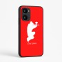 כיסוי בעיצוב אישי עם השם שלך לדגם - Realme 15x 5G בעיצוב שחקן כאב כדור