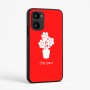 כיסוי בעיצוב אישי עם השם שלך לדגם - Realme 15x 5G בעיצוב פרח
