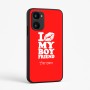 כיסוי בעיצוב אישי עם השם שלך לדגם - Realme 15x 5G בעיצוב נשקי את חבר שלי