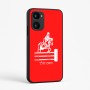 כיסוי בעיצוב אישי עם השם שלך לדגם - Realme 15x 5G בעיצוב רוכב סוסים