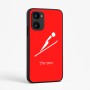 כיסוי בעיצוב אישי עם השם שלך לדגם - Realme 15x 5G בעיצוב קפיצת סקי אולימפית