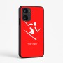 כיסוי בעיצוב אישי עם השם שלך לדגם - Realme 15x 5G בעיצוב סקי אולימפי