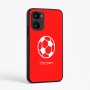 כיסוי בעיצוב אישי עם השם שלך לדגם - Realme 15x 5G בעיצוב כדורגל כדור כדורגל